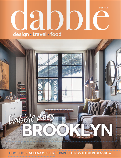 Dabble Magazine October 2014 Cover