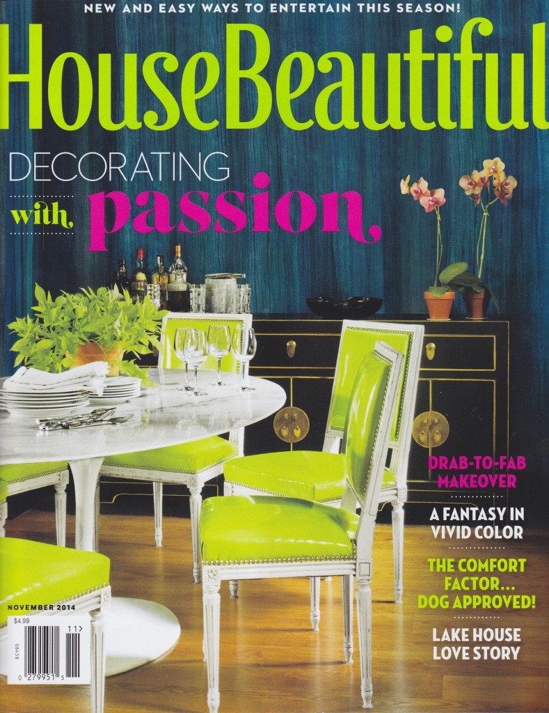 House Beautiful November 2014 Cover